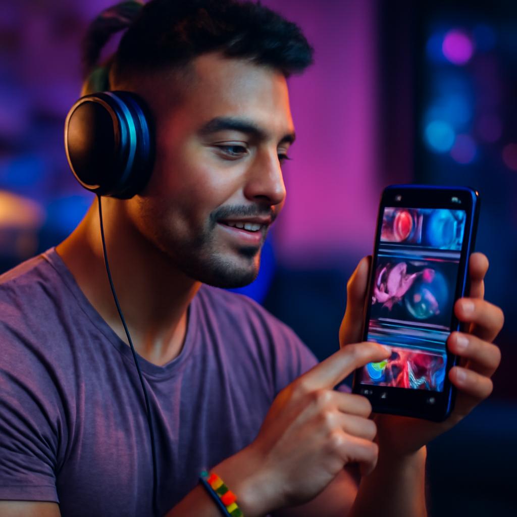 app para amantes de música eletrônica