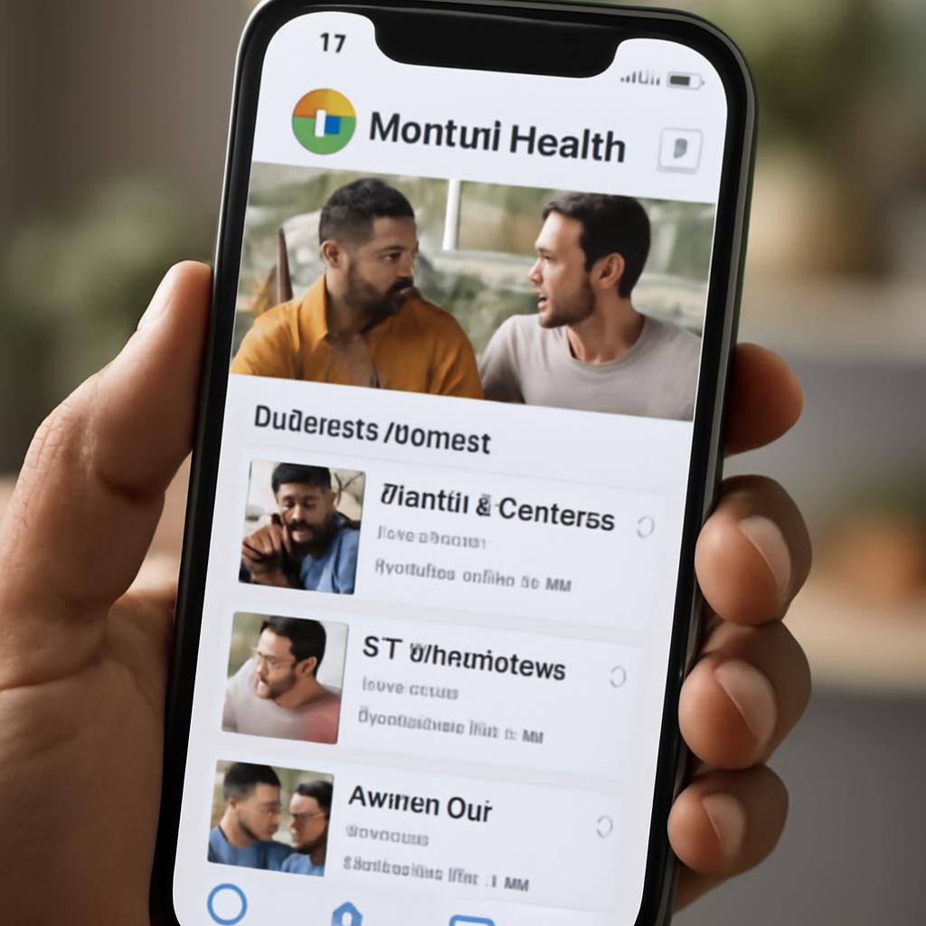 Aplicativo para grupos de discussões sobre saúde mental