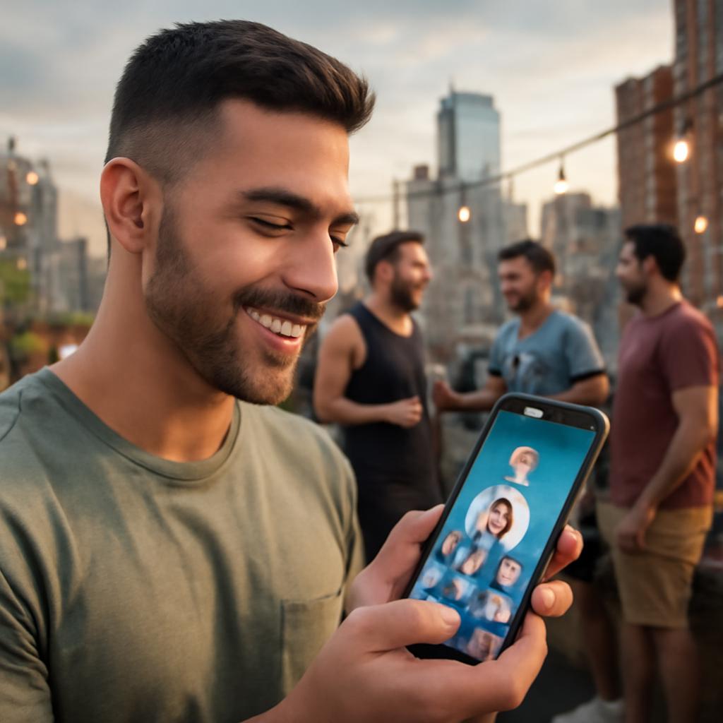 aplicativo para socialização em rooftops urbanos
