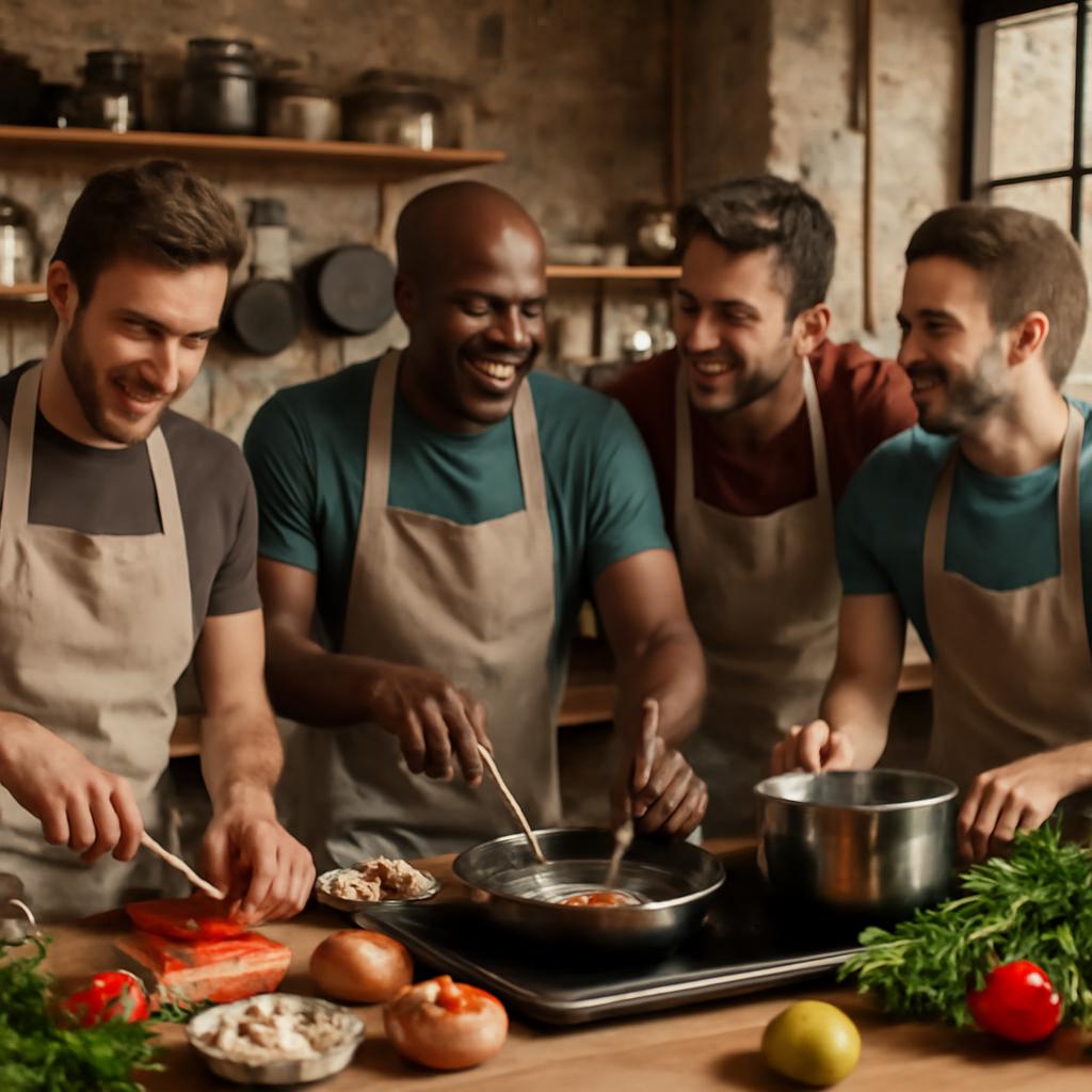 plataforma para aprender culinária em grupos