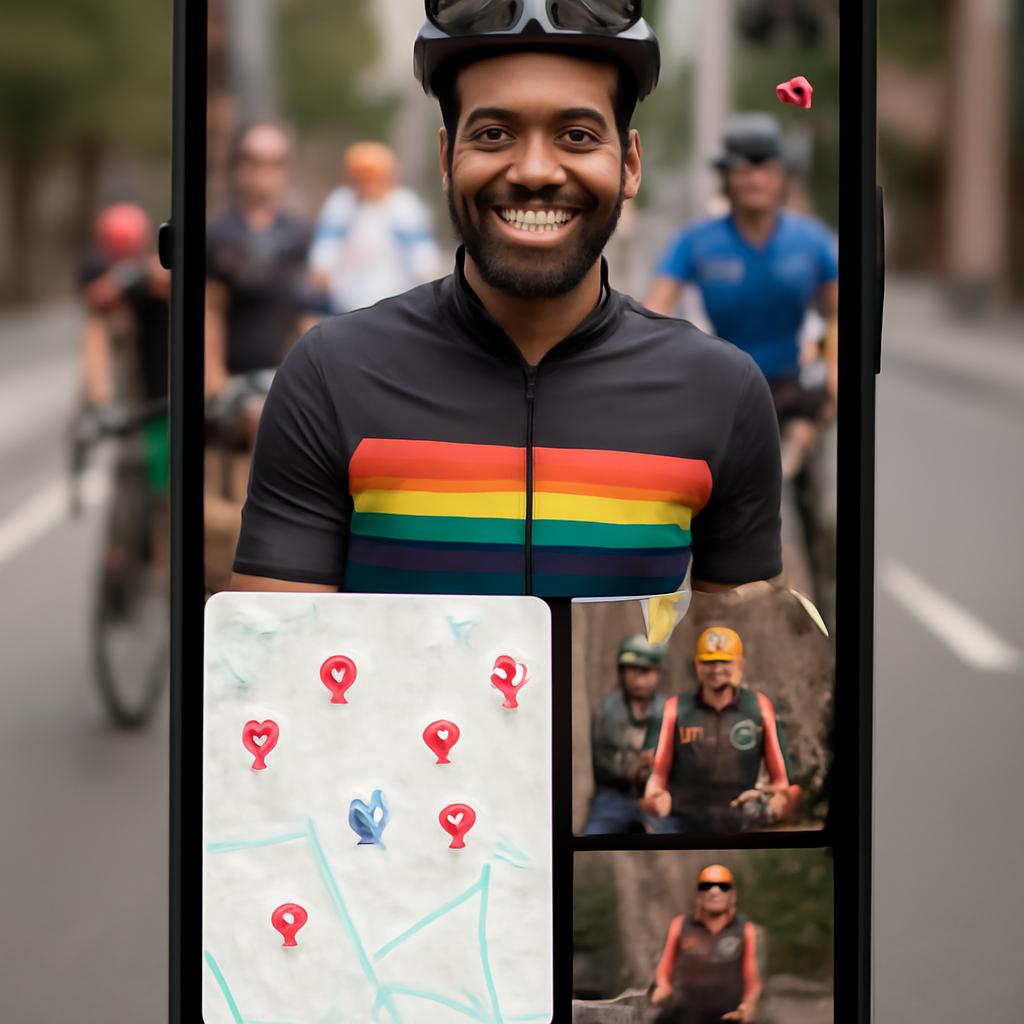 app para grupos de ciclismo urbano