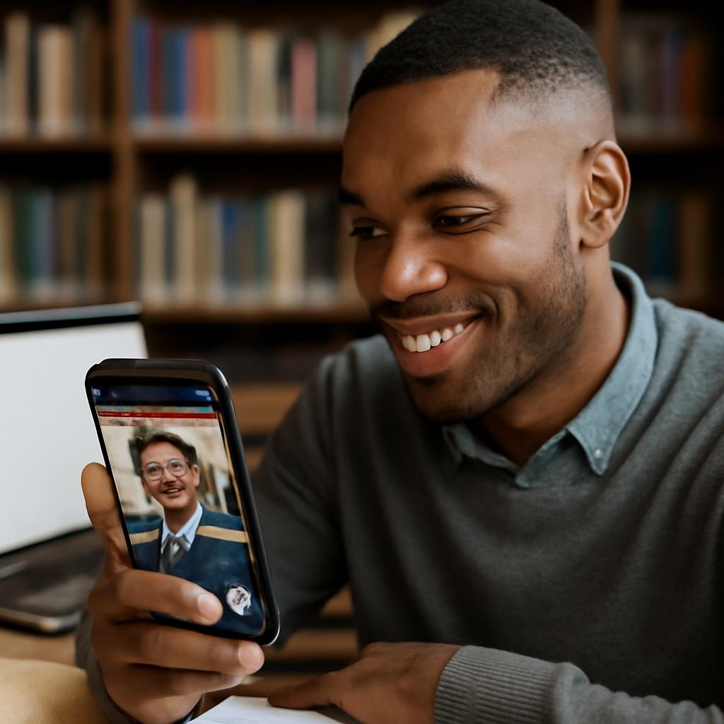 app para construir networking acadêmico