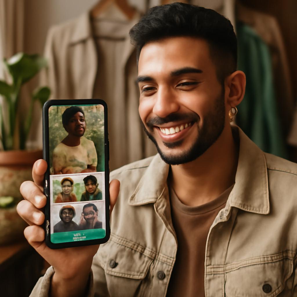 app para socializar amantes de moda sustentável