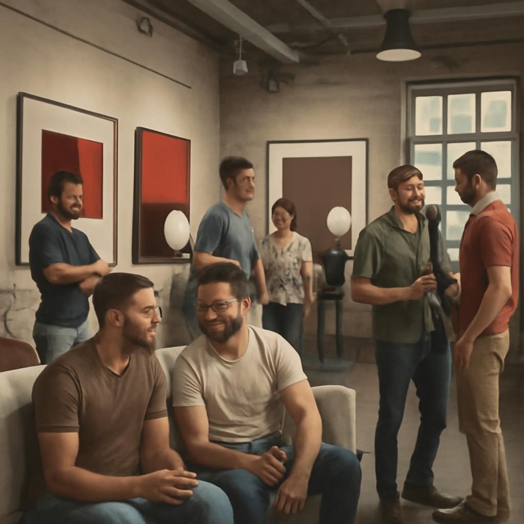 plataforma para socializar admiradores de arte minimalista