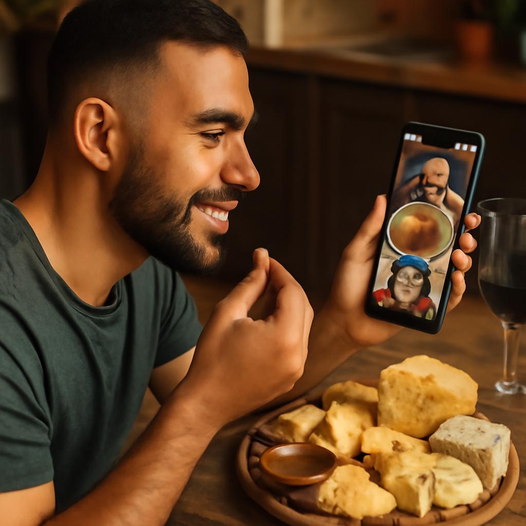 aplicativo para grupos de degustação de queijo artesanal