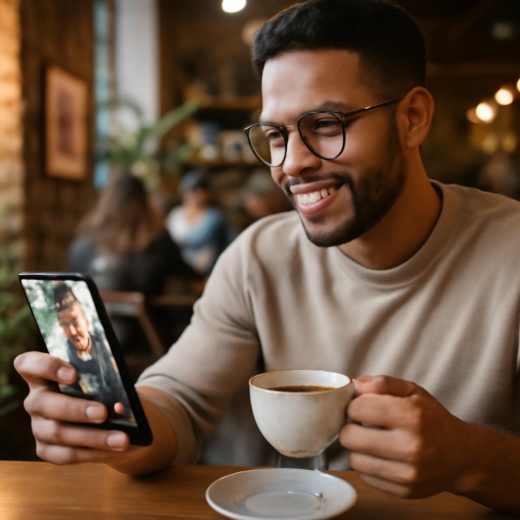 aplicativo para socializar degustadores de café
