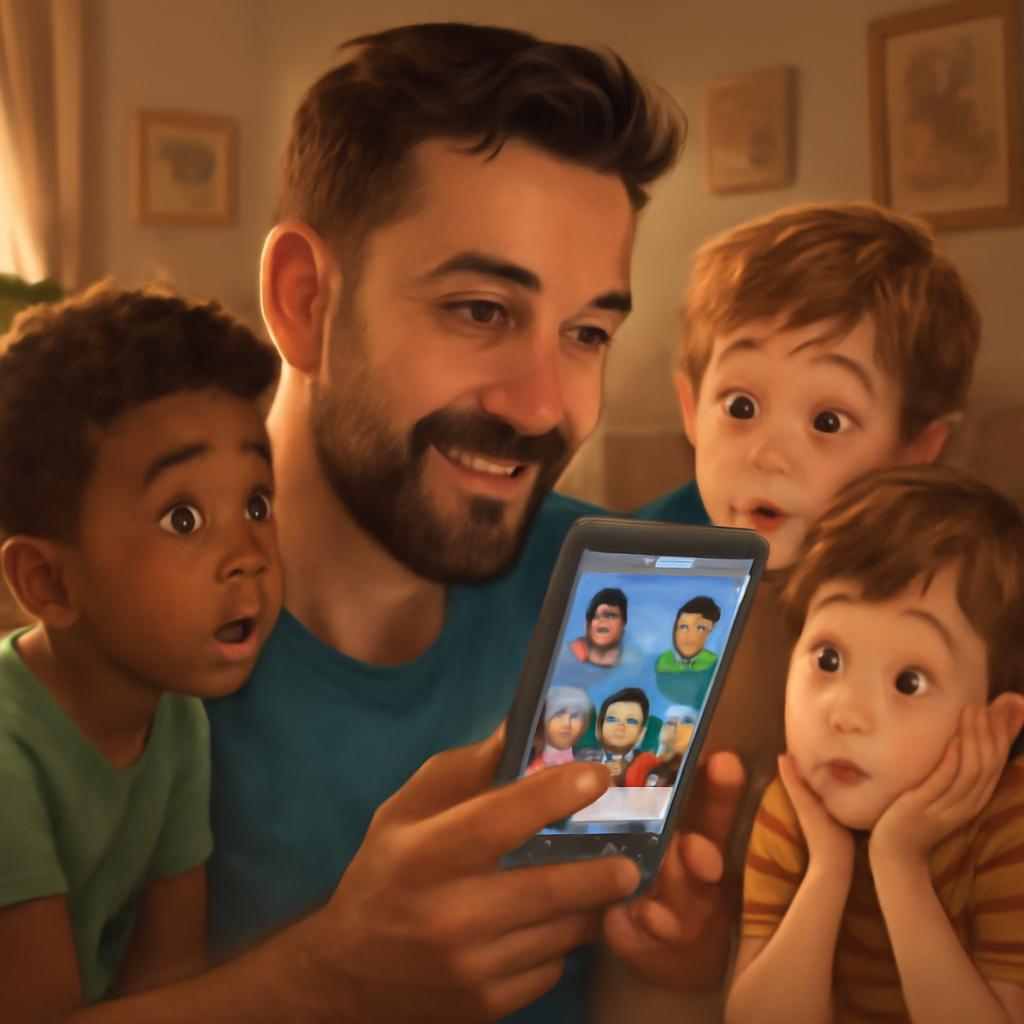 app para socializar crianças curiosas