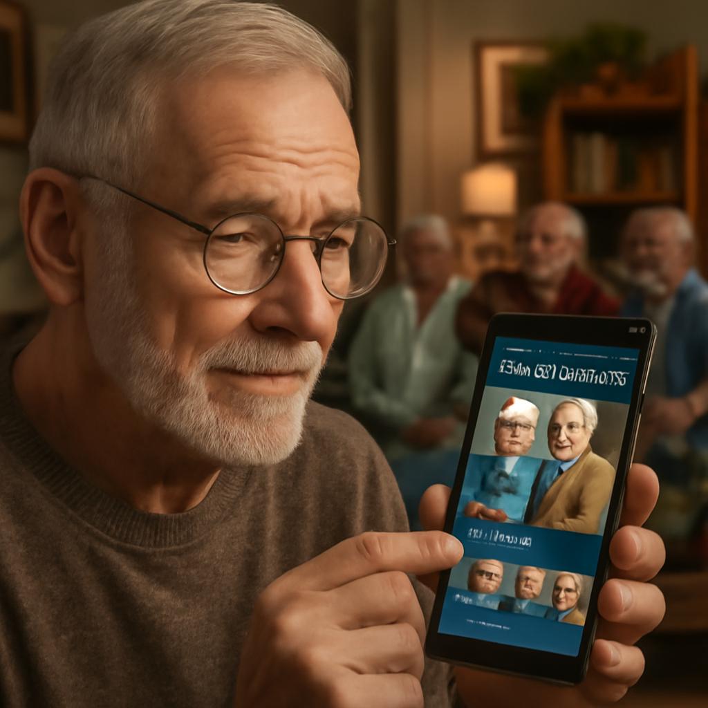 app para criar comunidades de apoio a idosos