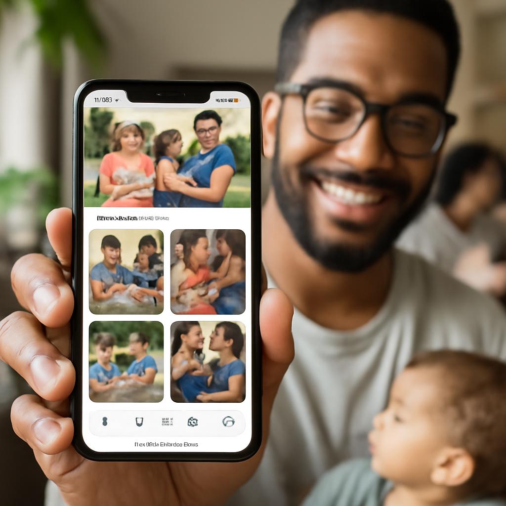 aplicativo para eventos colaborativos de mães solo