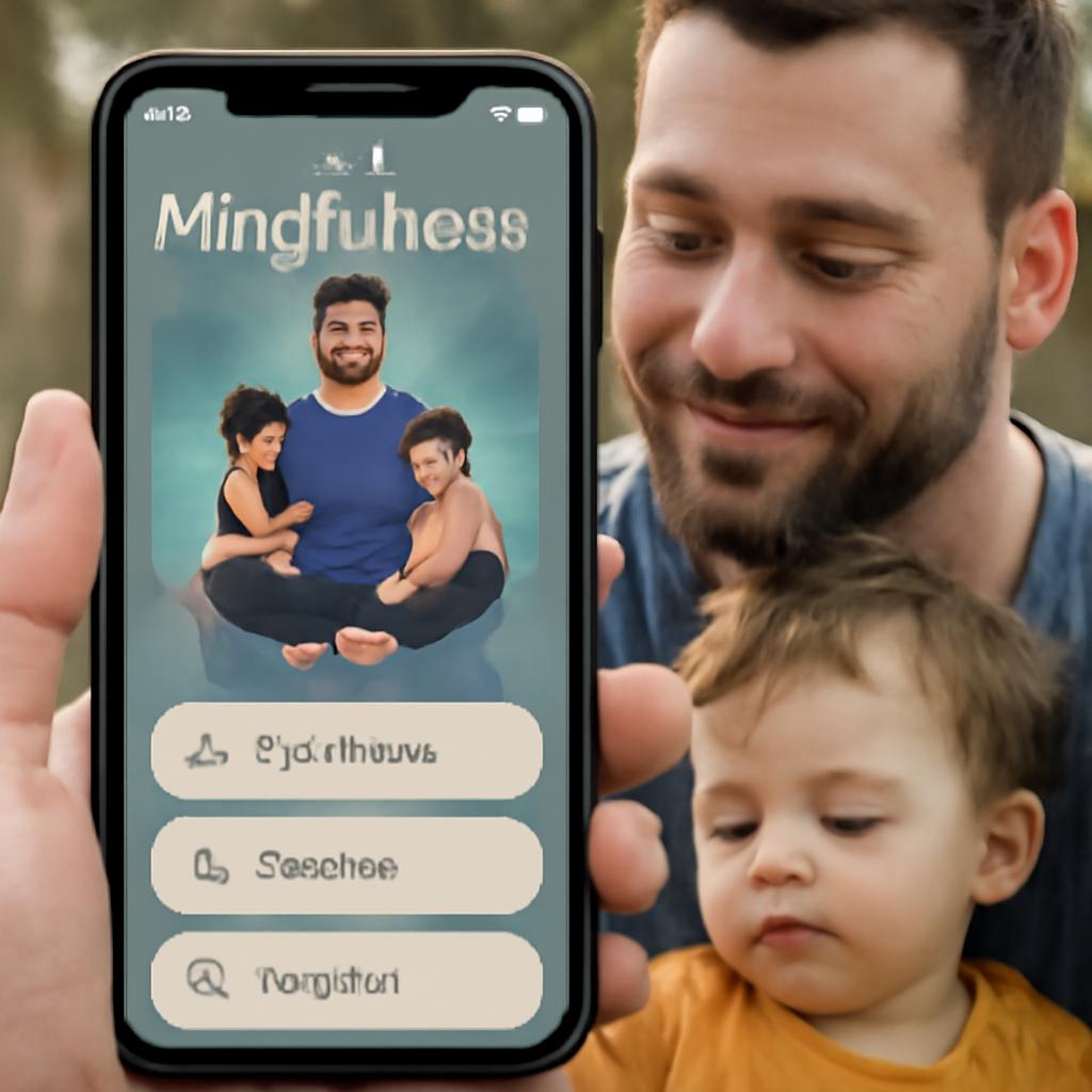 app para prática mindfulness entre mães solo
