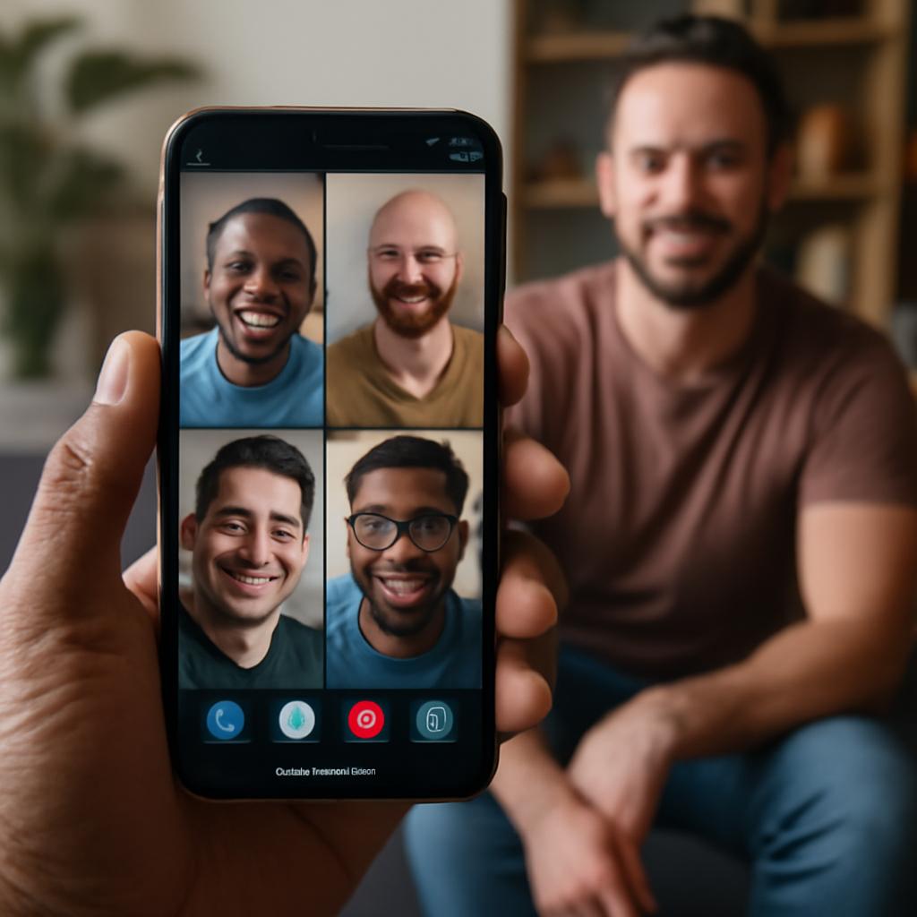 aplicativo para rodas de conversa online