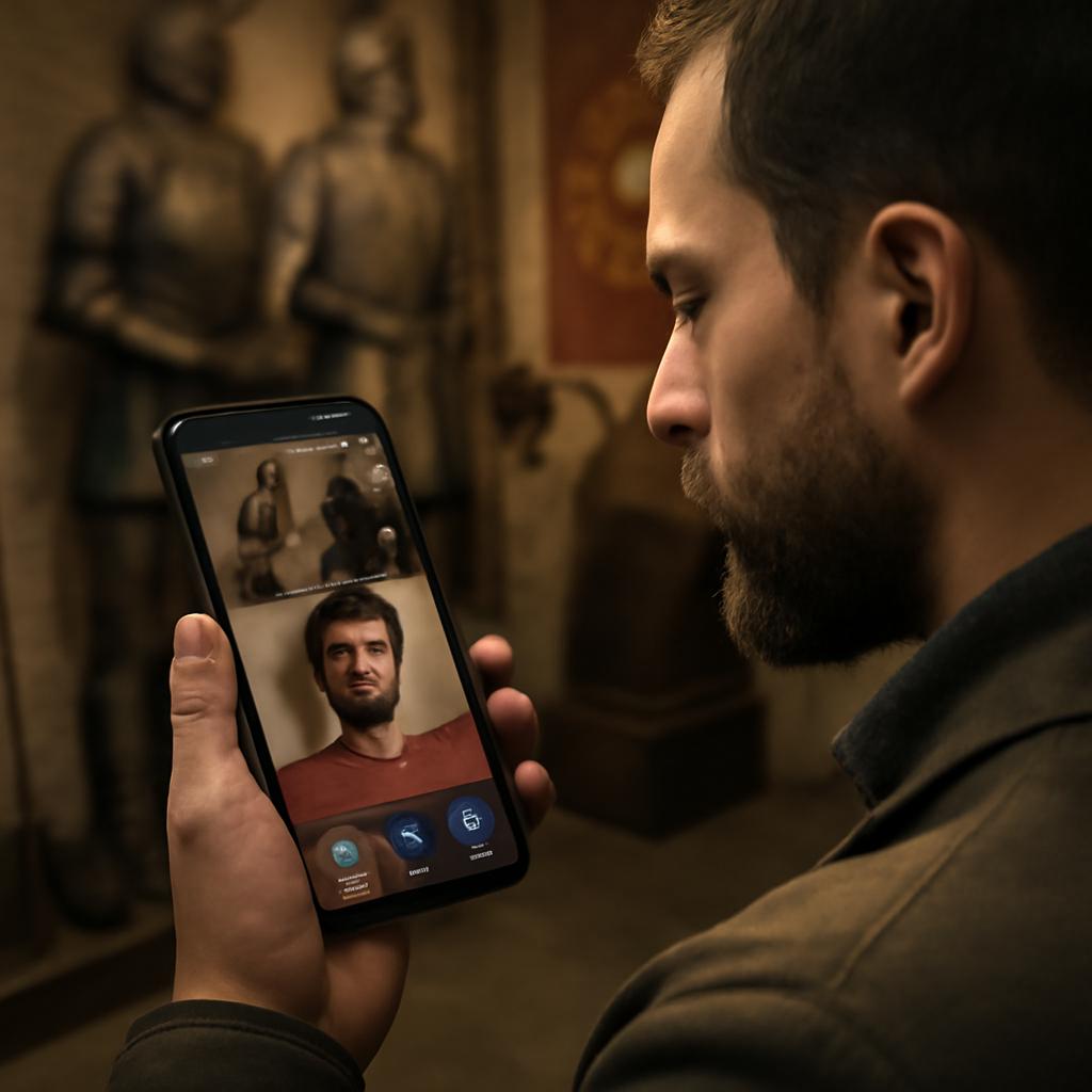 app para encontros culturais de amantes de história medieval
