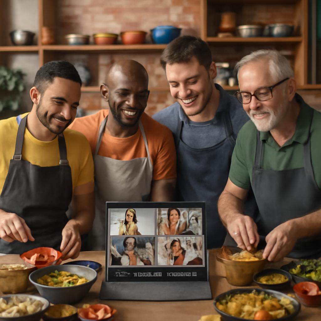 plataforma para grupos de culinária mundial