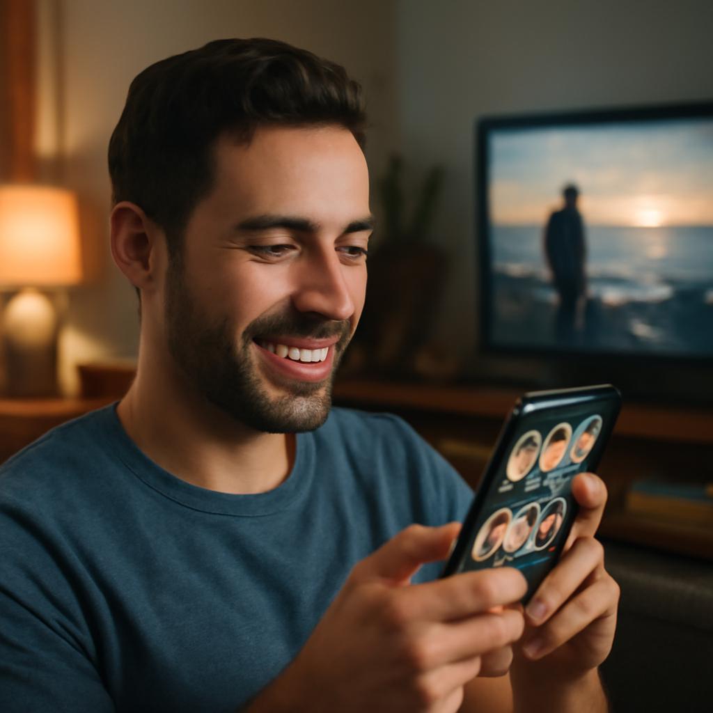 app para socializar amantes de documentários
