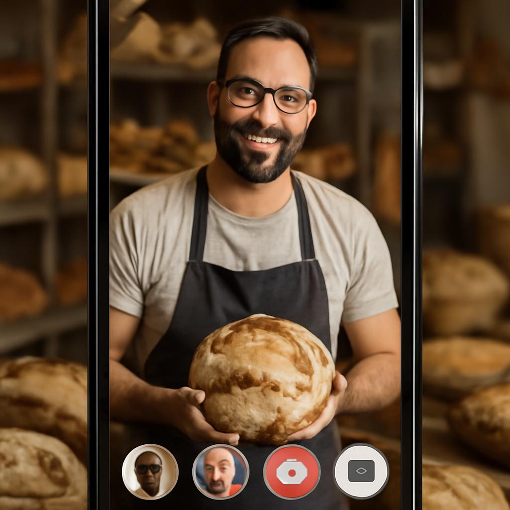 app para socializar apreciadores de panificação artesanal