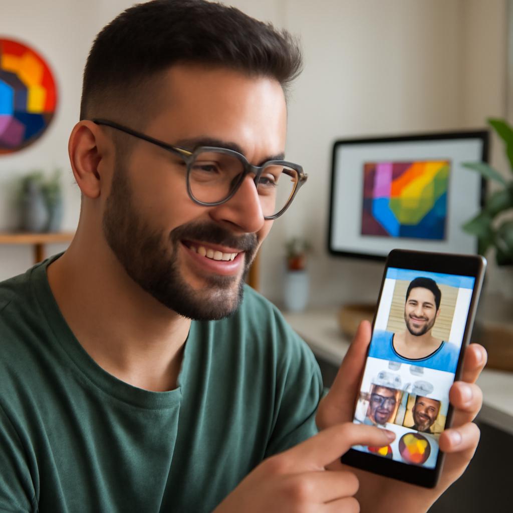app para socializar amantes de design gráfico