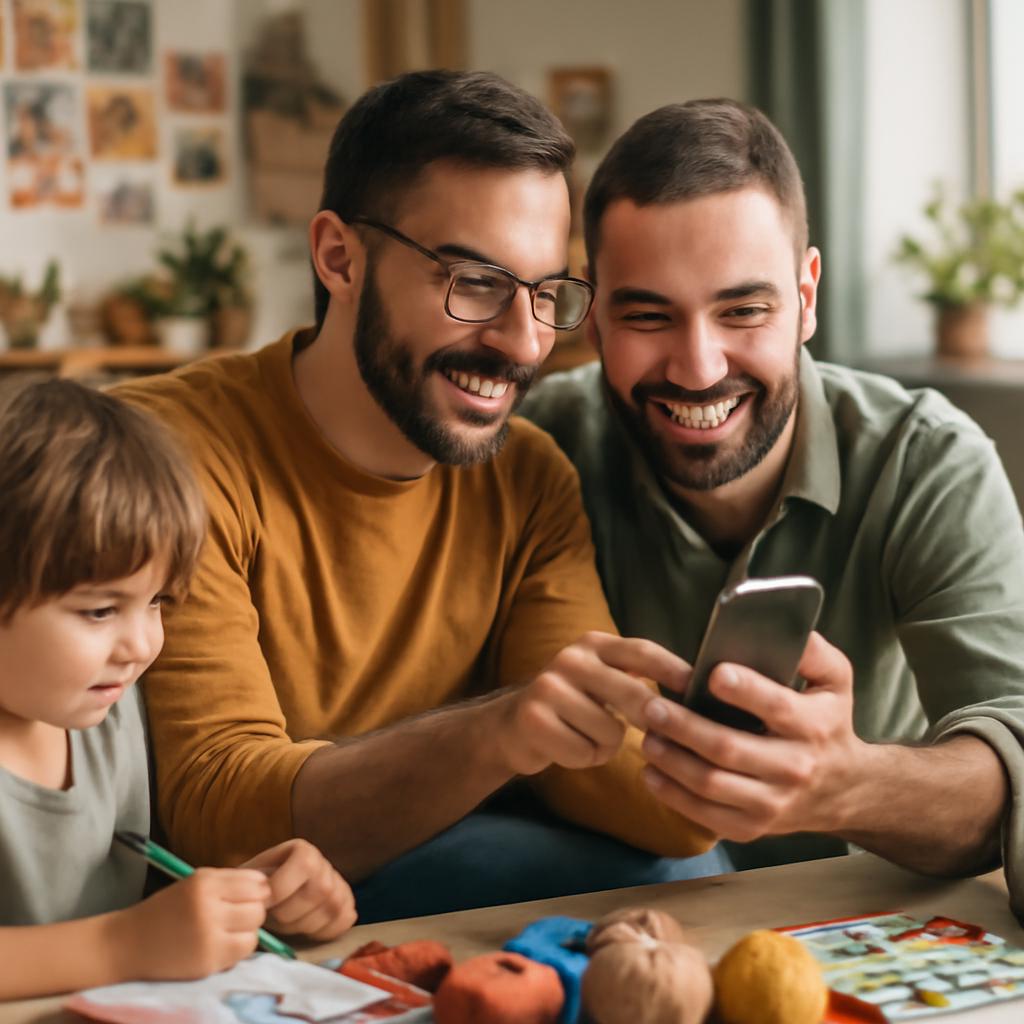 aplicativo para compartilhar hobbies criativos em família