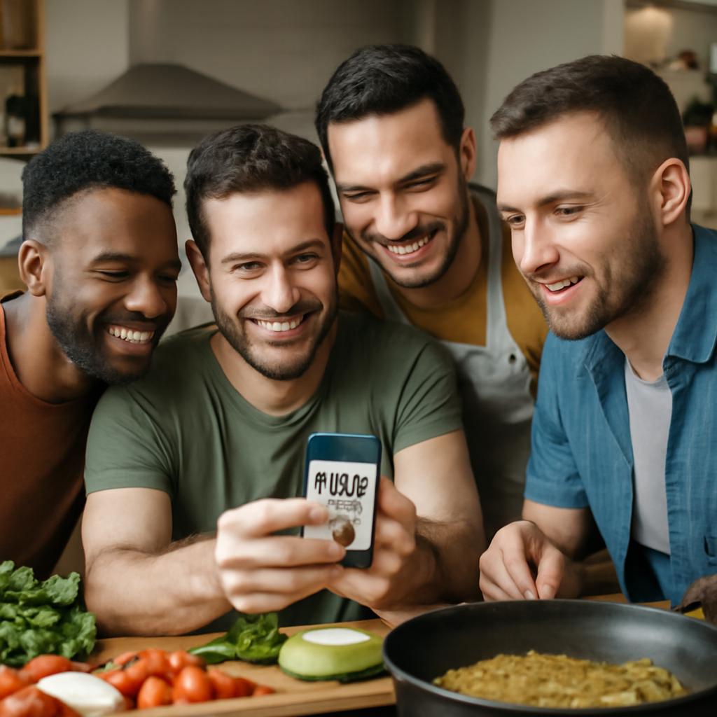 app para aprender novas receitas em grupo