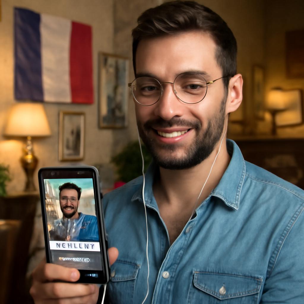 app para socializar apreciadores de cultura francesa