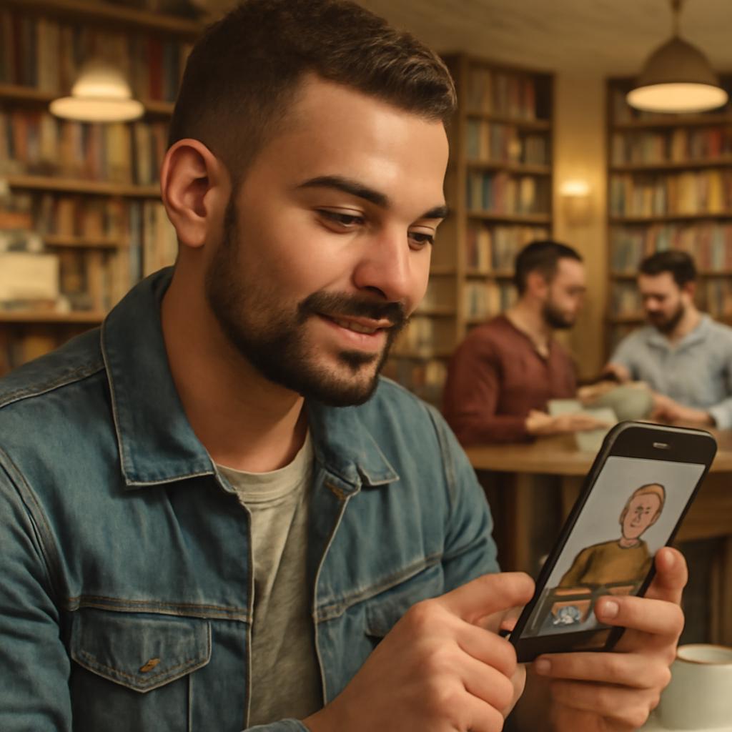 app para encontros literários presenciais