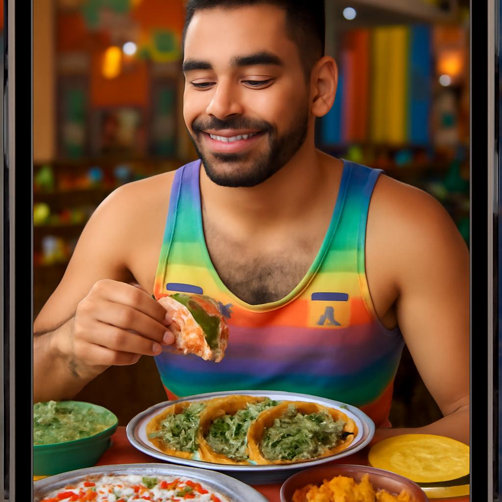 aplicativo para grupos de degustação de comida mexicana
