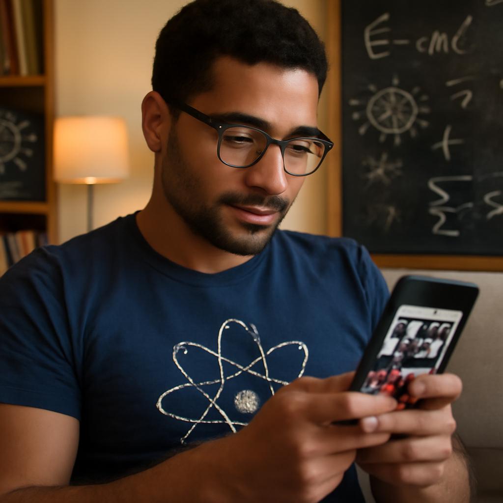 app para socializar entusiastas de física