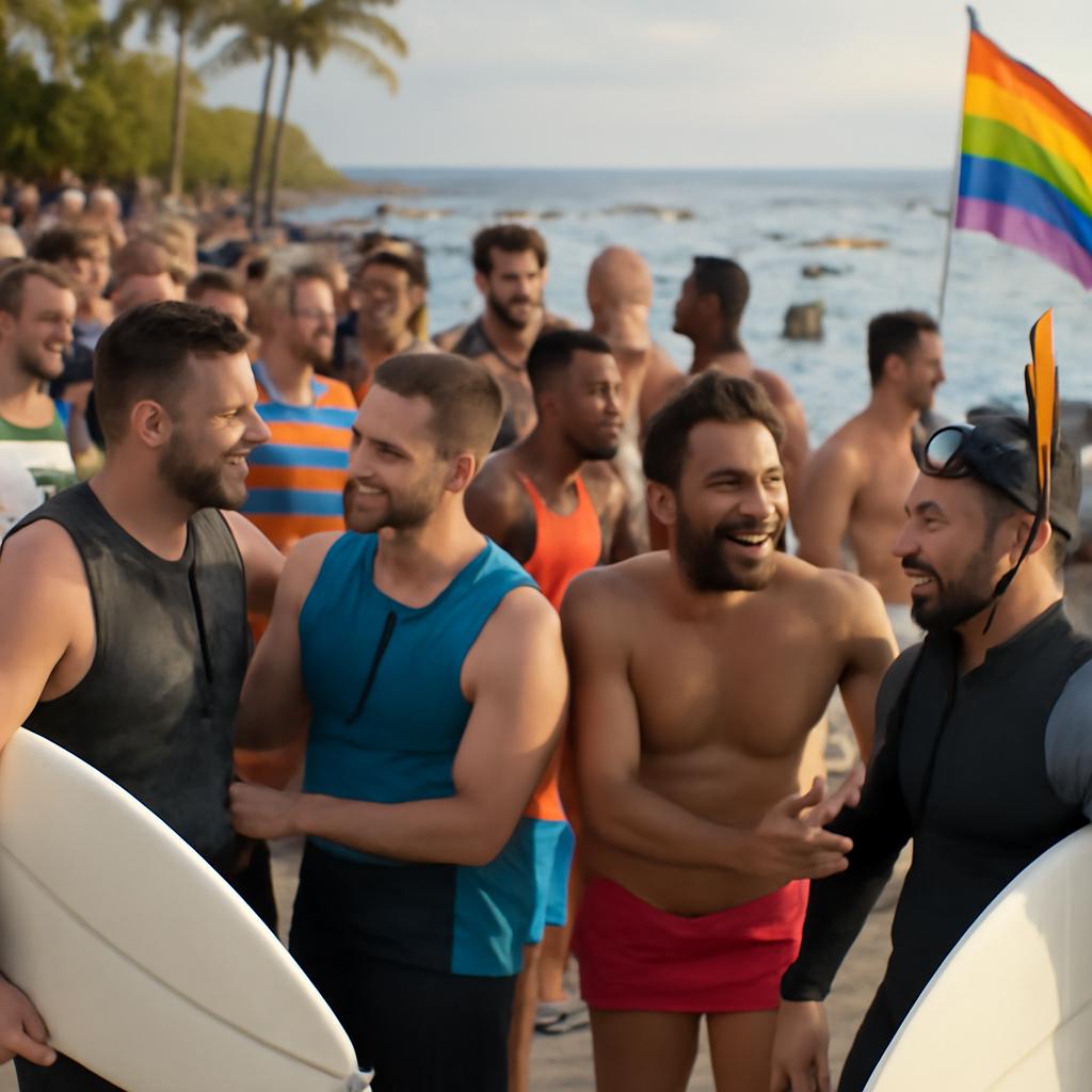 comunidade para encontro de praticantes de esportes aquáticos
