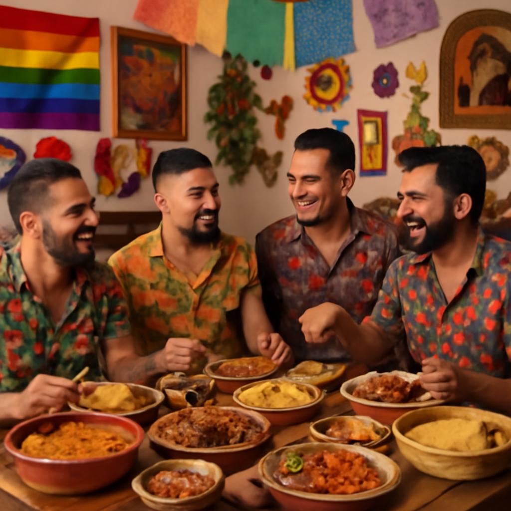 reunião temática para amantes de culinária regional