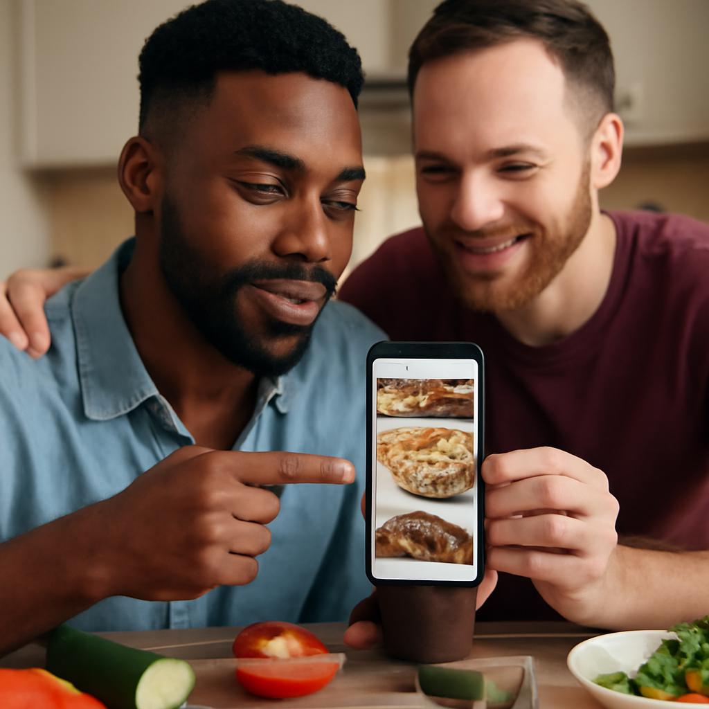 aplicativo para troca de receitas entre expatriados
