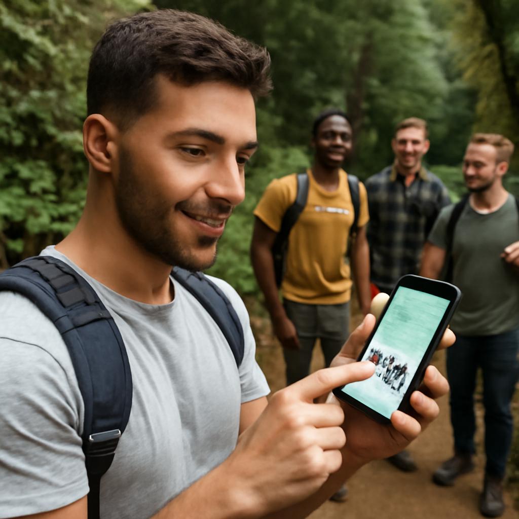como encontrar amigos para trilha ecológica perto de mim