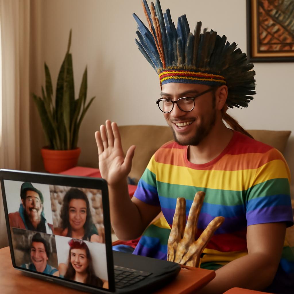 grupo online para praticar línguas indígenas