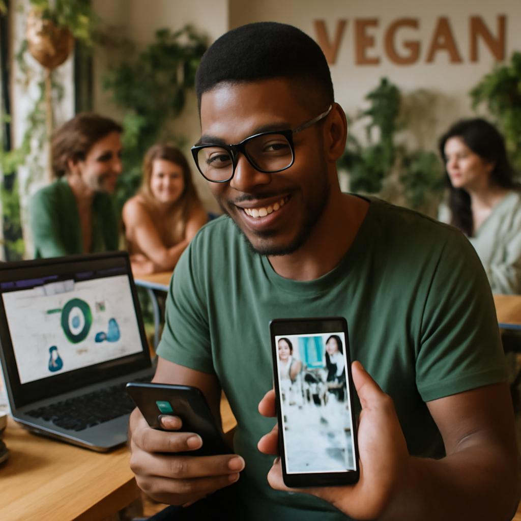 aplicativos voltados a socialização em coworkings veganos