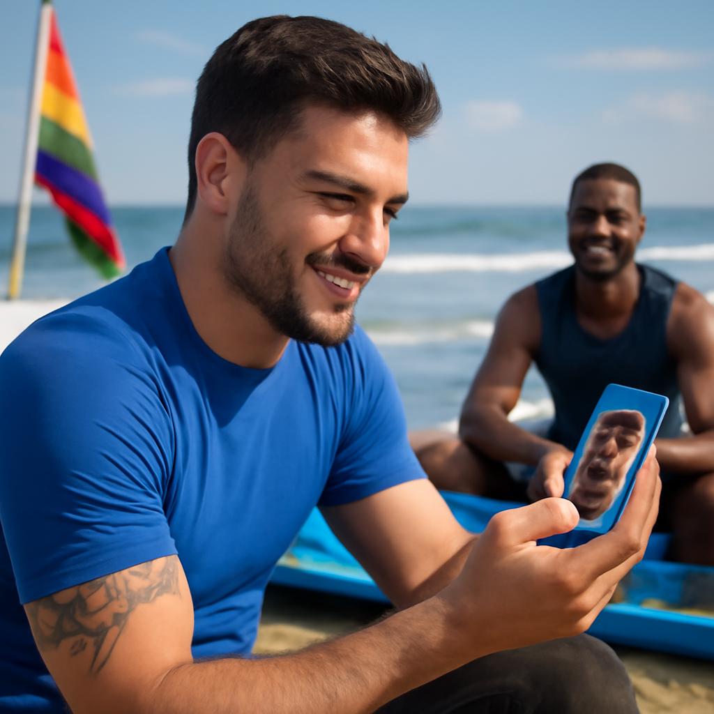 aplicativo para vincular amantes de esportes aquáticos