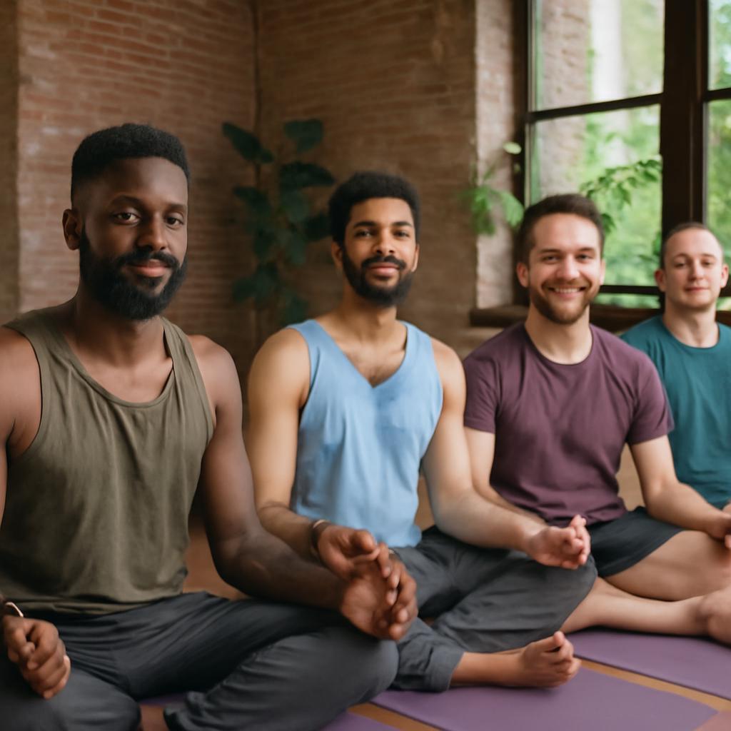 grupo para encontros presenciais de praticantes de yoga