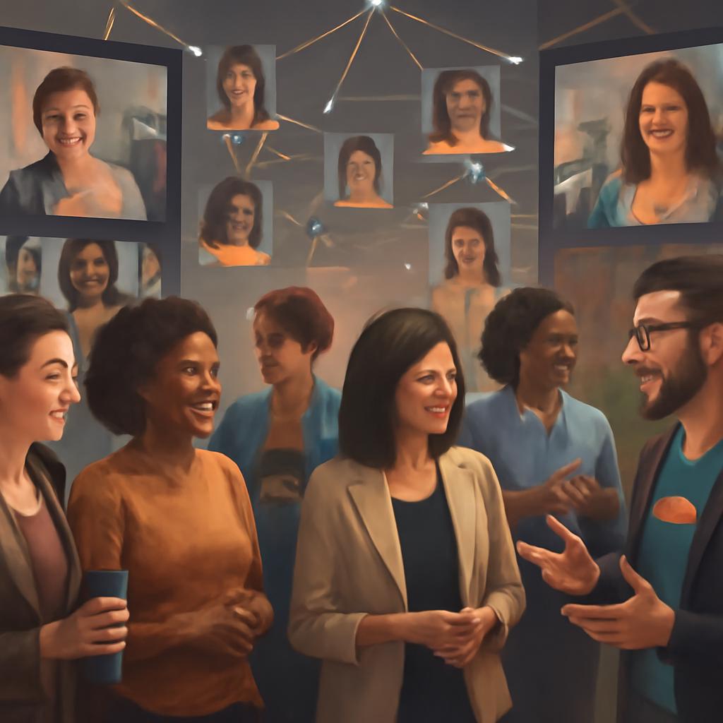 rede virtual para networking de mulheres empreendedoras