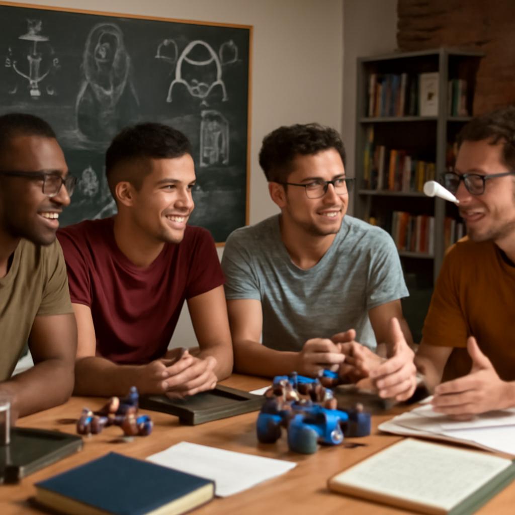 comunidade para debate sobre ciência e tecnologia entre jovens