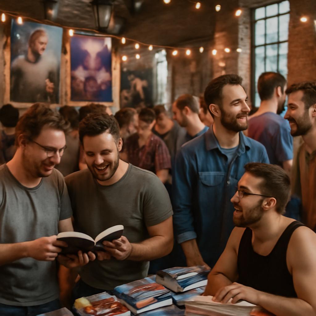 evento para socialização de fãs de literatura fantástica
