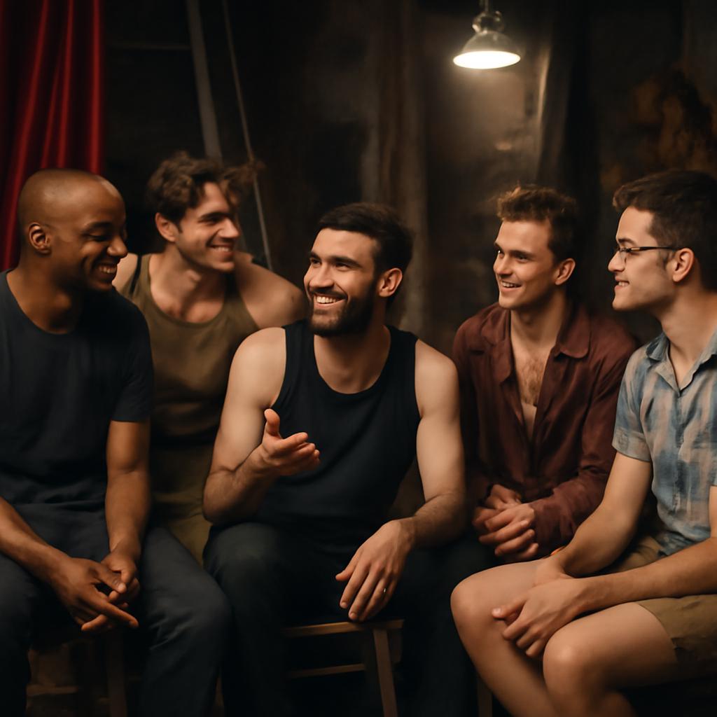 grupo para reunir amantes de teatro experimental