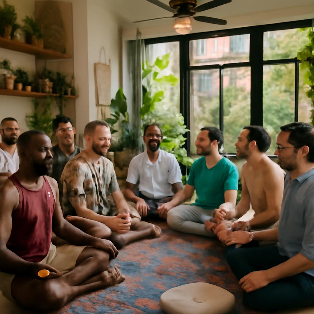 espaço para socialização de praticantes de meditação transcendental