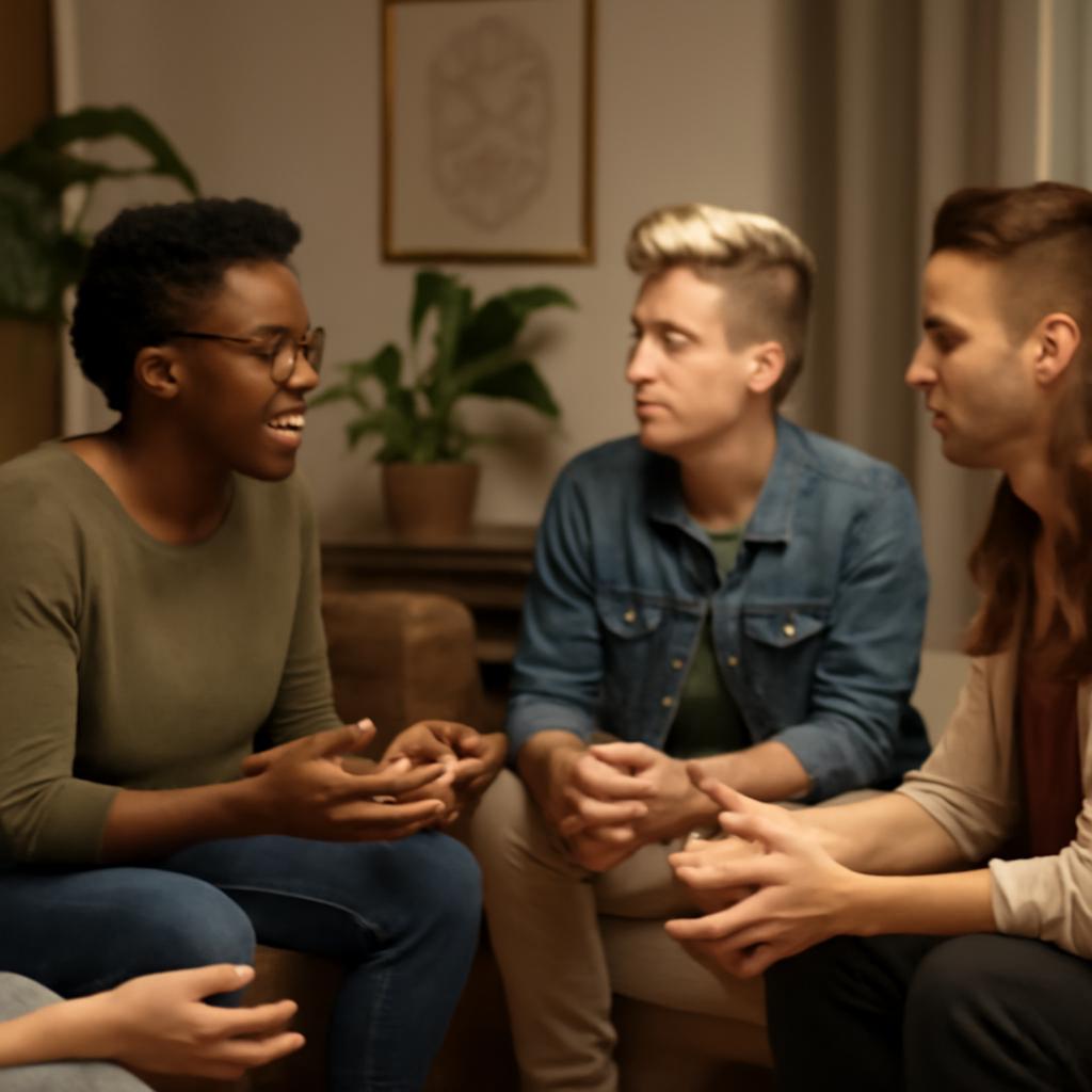 grupo para incentivar conversas profundas entre mulheres