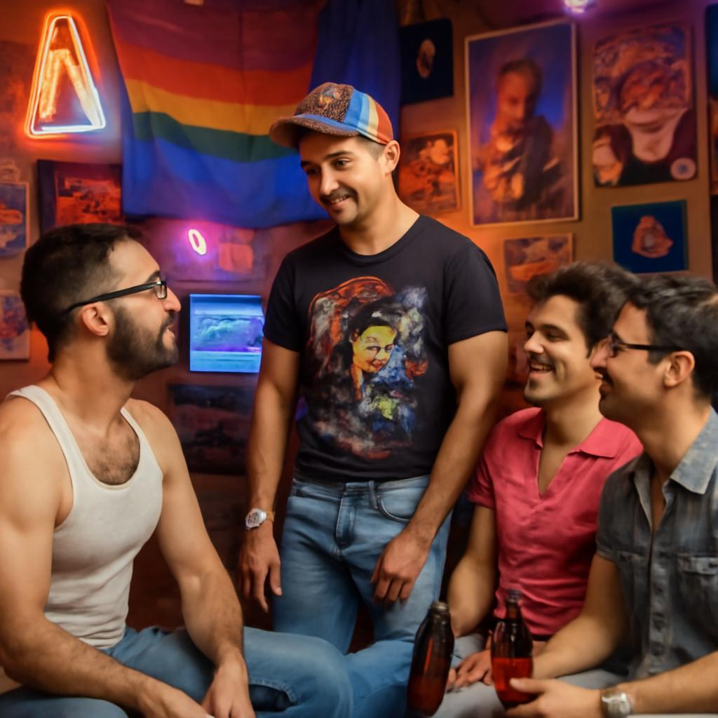 clube de socialização para fãs de cultura pop anos 80