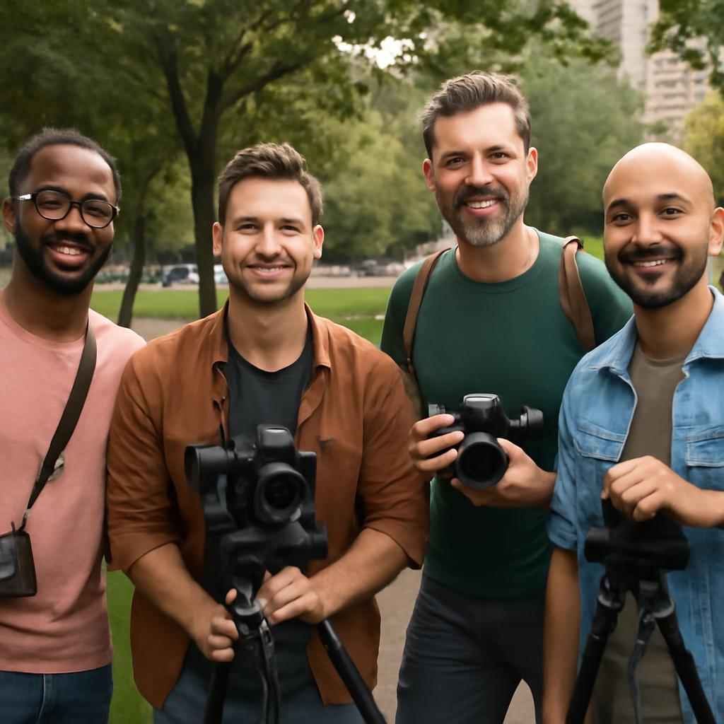 grupo para eventos de fotografia em parques urbanos