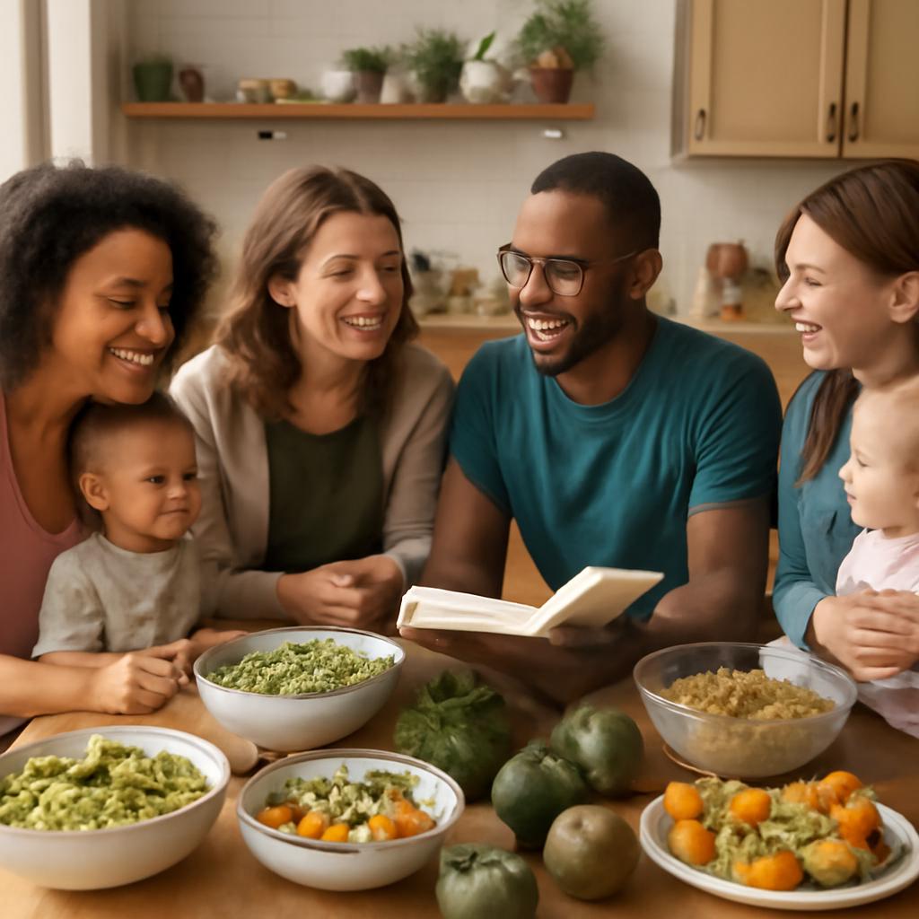 grupo para mães compartilharem receitas saudáveis