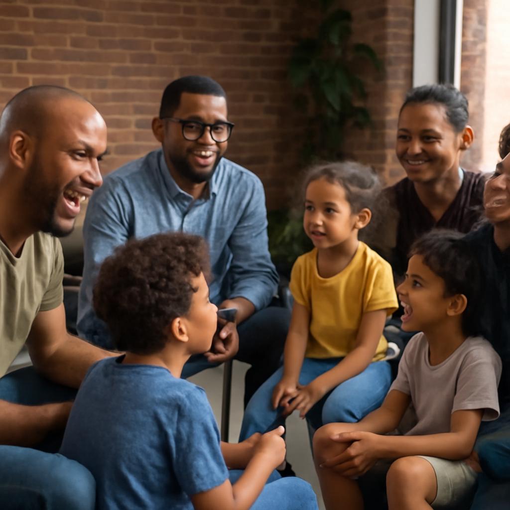 grupo para troca de experiencias entre pais e filhos em [CIDADE]