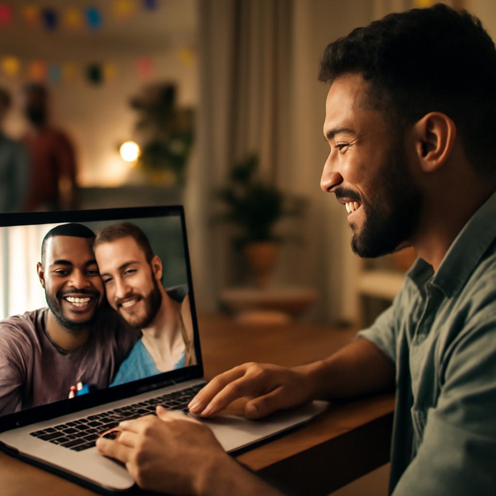 plataforma para criar vínculos reais após eventos online