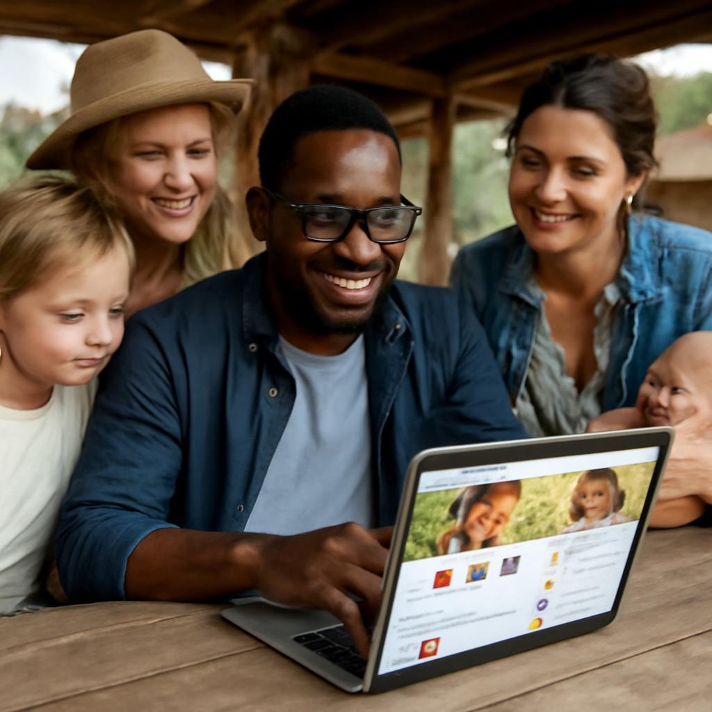 plataforma para troca de experiências entre mães em comunidades rurais