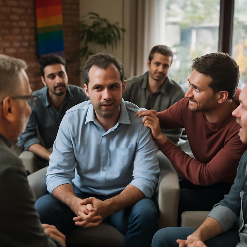 rede para apoio mútuo entre recém-divorciados em [CIDADE]