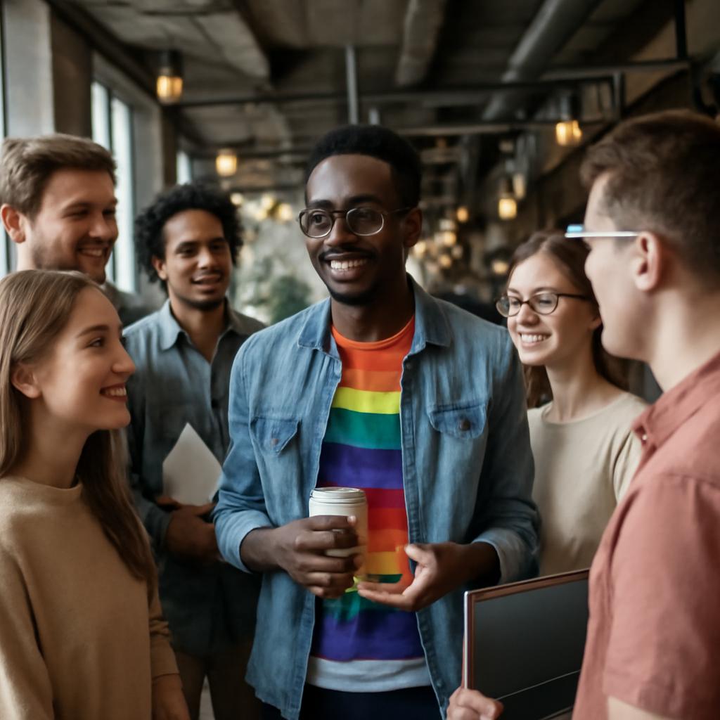 grupo para networking jovem em ambientes de inovação