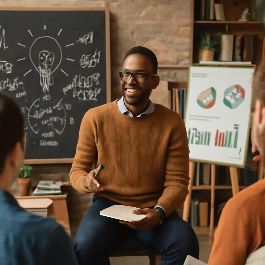 espaço para debates sobre métodos inovadores em educação