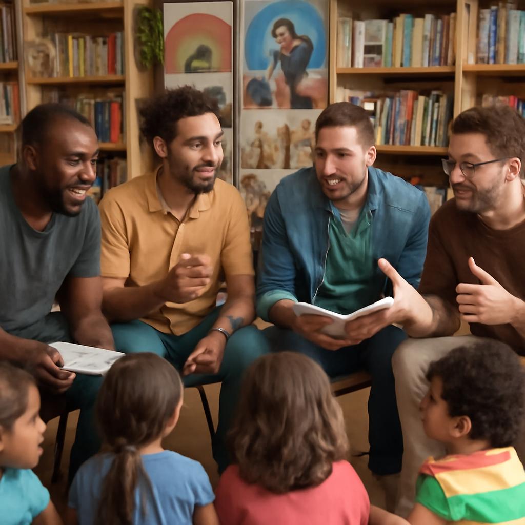 rede para debates inclusivos em clubes de leitura infantil